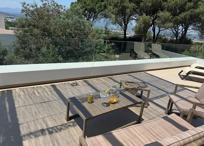 Palau Viewpoint - Attic Holiday home Girona